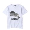 Summer New Fashion T Shirt for Men Ratatooey Print Harajuku T-shirts Hip Hop Streetwear Casual Man Women Shirt Oversized Top Tee