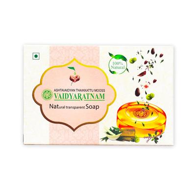 Jabón ayurvédico natural (75 gramos), Jabón Transparente Natural