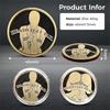 Interesting Front And Back Coins Interesting Head And Tail Coins Product Size: 4*4*0.3Cm