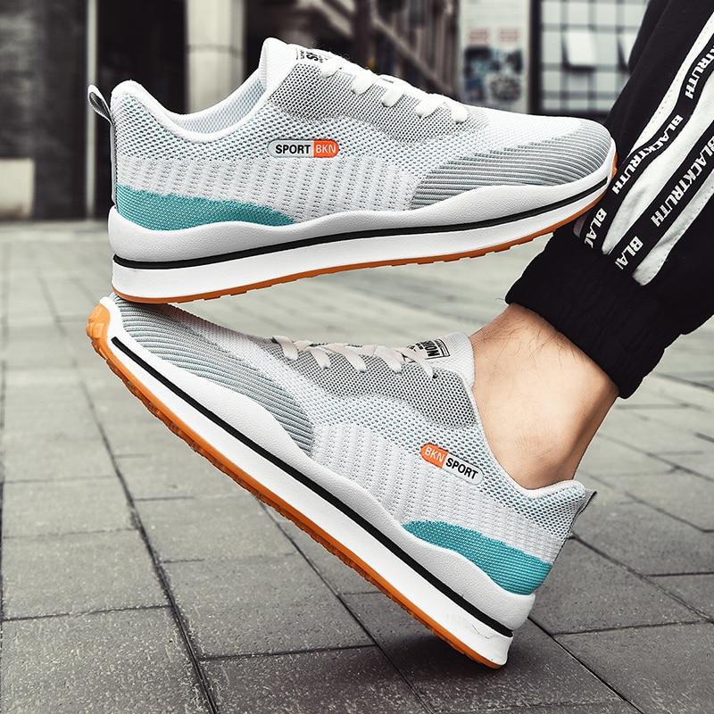 Light Man Running Shoes Fashion Casual Mesh Breathable Sports Shoes Men Sneakers Male Jogging Footwear