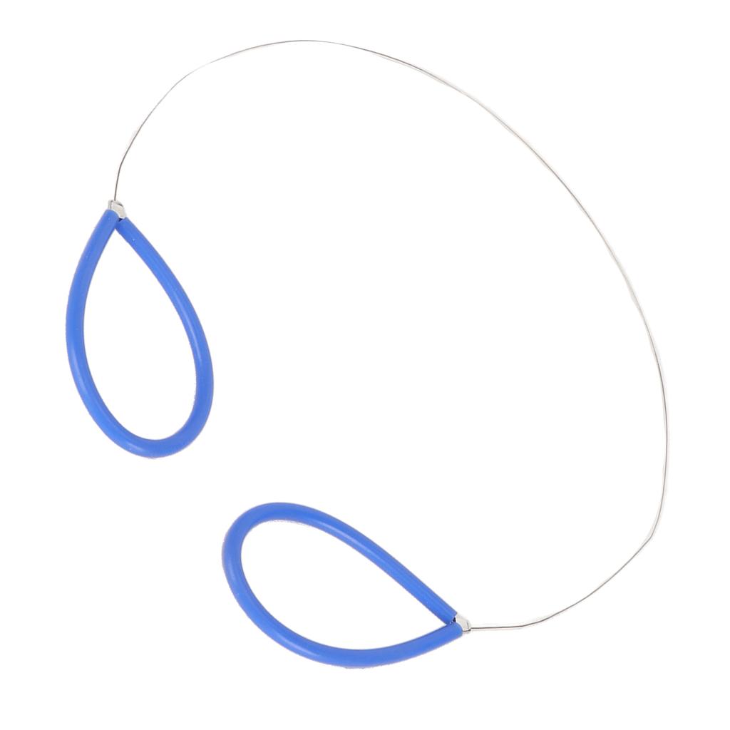 4pcs Clay Cutters Wire Flexible Safe Stainless Steel Cut Off Tools for Clay Artists with Black Hand Pottery Cut Off Tools