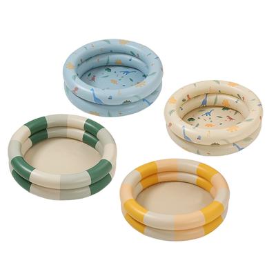 Piscina Gonfiabile per Bambini Stile Retro Gonfiabile Piscina Nuoto Famiglia Carino Spessa Piscina Acqua