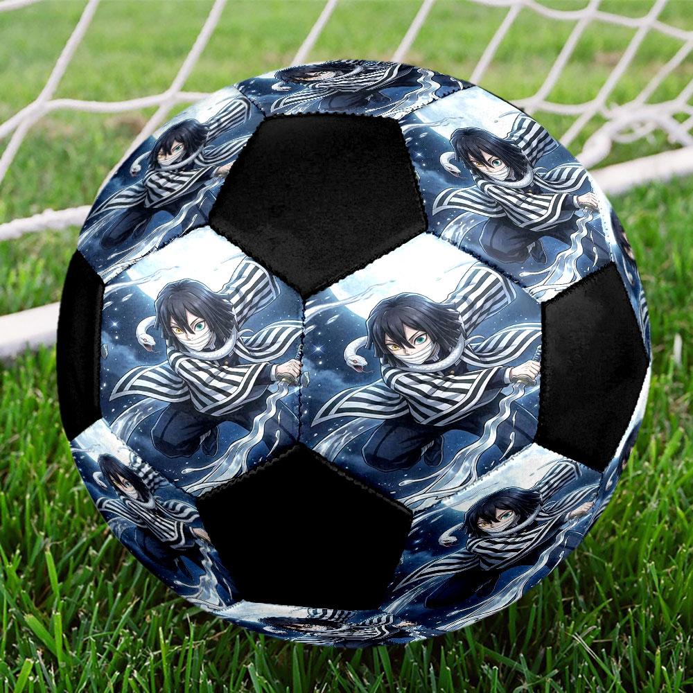 1pc Demon Slayer Soccer Ball Size 5 Indoor Soccer Ball Fashion Colorful Backyard Game - Great For Sports Fans Gift HE18