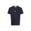 Fw22 Logo Print Straight Cut Short Sleeve T-Shirt Men Tops Blue 77152NS86-V0020