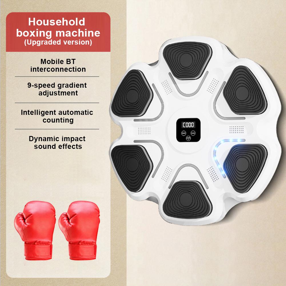 Smart Boxing Fitness Trainer Bluetooth-Compatible Boxing Game Training Machine USB Charging for Boxing Sports Agility Reaction