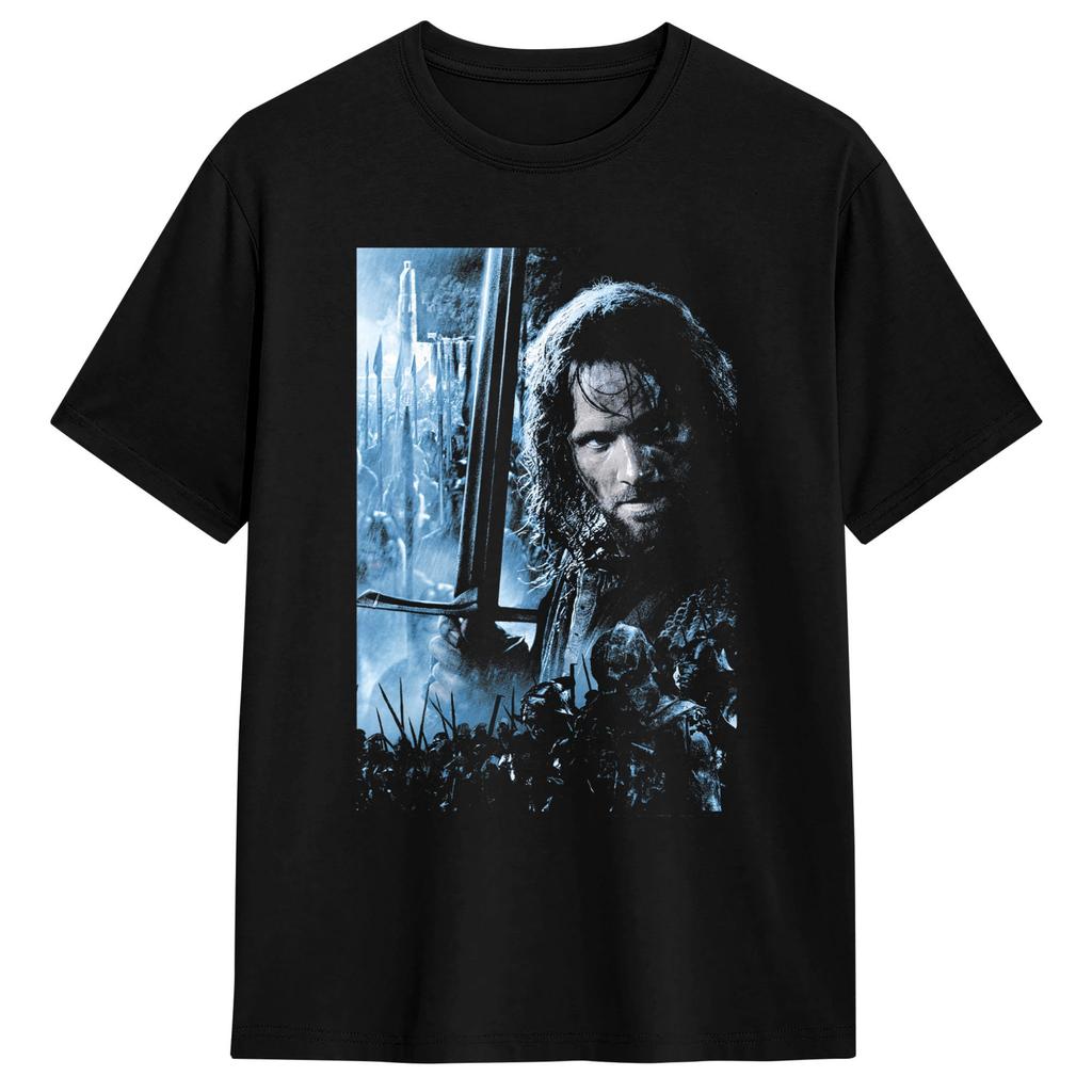 LOTR Tower of Mordor Unisex T Shirts Humor Tees Short Sleeve Crew Neck TShirts Cotton Adult Clothing