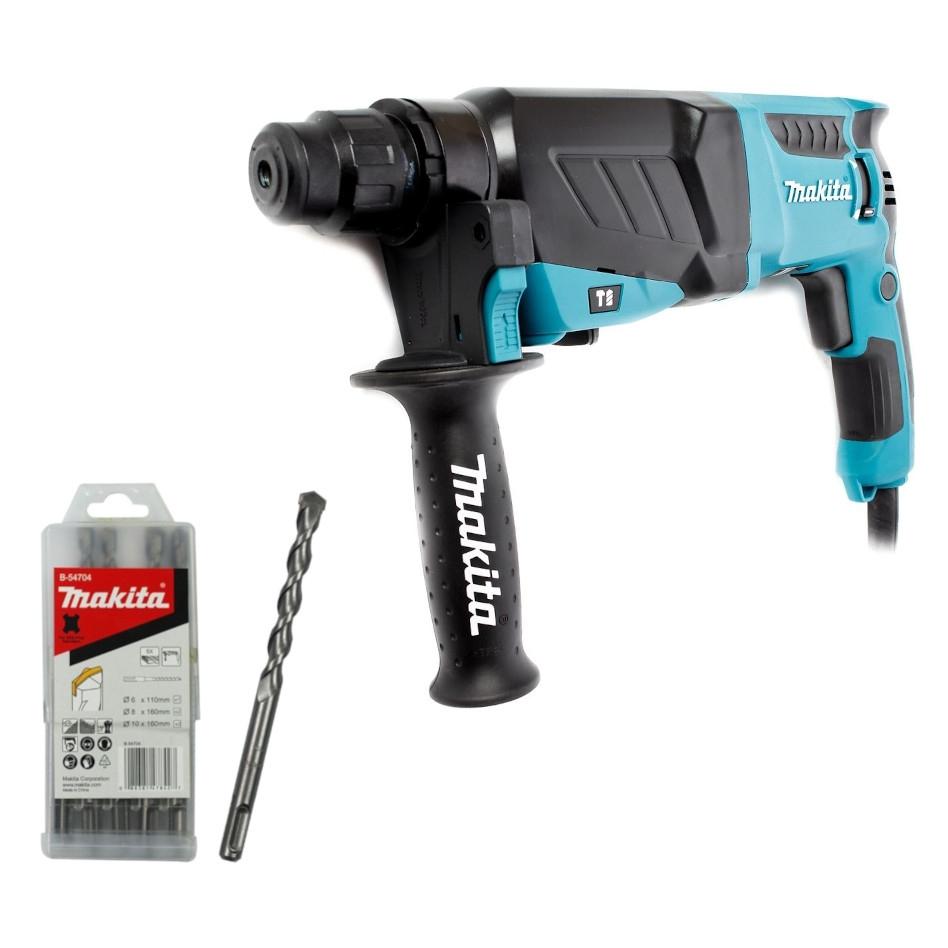 

Ударная дрель Makita HR2630 Набор сверл Sds-plus Центрирующий наконечник B-54704