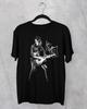T-shirt da uomo nera a maniche corte firmata Ace Frehley, tutte le taglie dalla S alla 4XL, T-shirt unisex