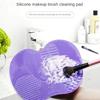 Silicone Brush Cleaner Cosmetic Make Up Washing Brushes Gel Cleaning Mat Foundation Makeup Cleaners Pad Scrubbe Board