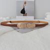 Womens Classy Waist Belt In Black And Brown For Dresses And Summer Cardigans With Durable Pu Material