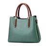 Yogodlns Fashion Women Handbag PU Leather Shoulder Bag Luxury Style Top-handle Bag Large Capacity Totes Middle-aged Mommy Bag