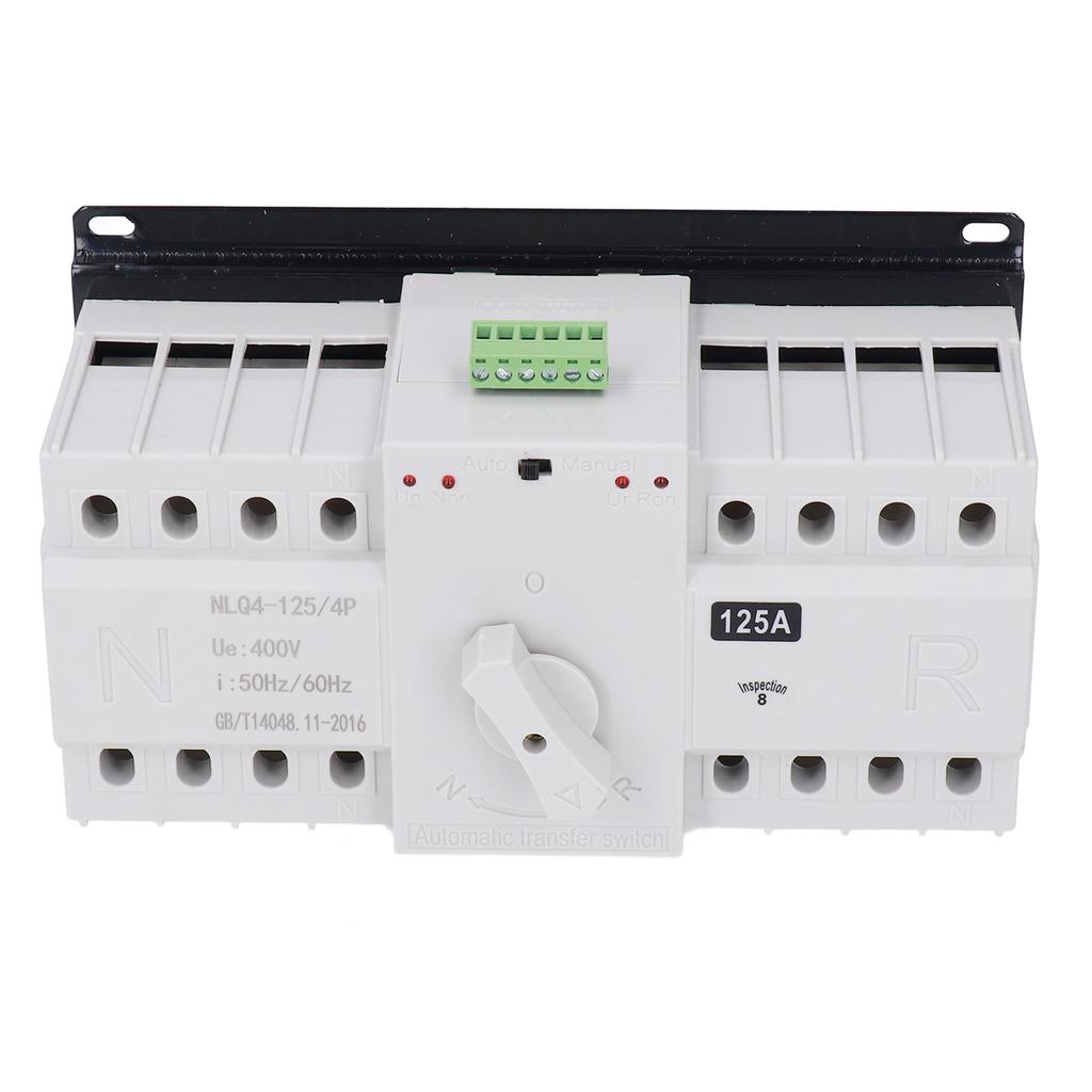 Dual Power Automatic Transfer Switch Changeover CB Grade Micro Break ATS NLQ4‑125‑4P 400V
