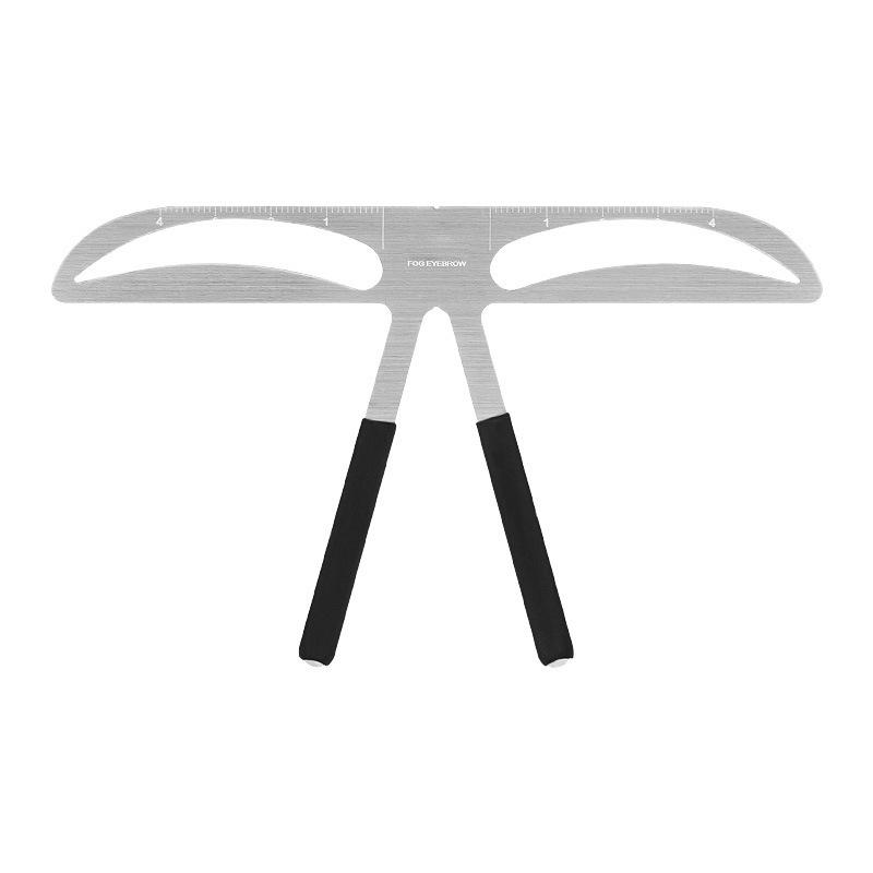 Eyebrow Ruler Tool Permanent Makeup Eye Brow Lip Grooming Tattoo Stencil Shaper Rule Measure Stainless Steel