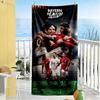 FC Bayern München Strandtuch Superweiche Mikrofaser Schnelltrocknendes Gewebe Bequem Leicht