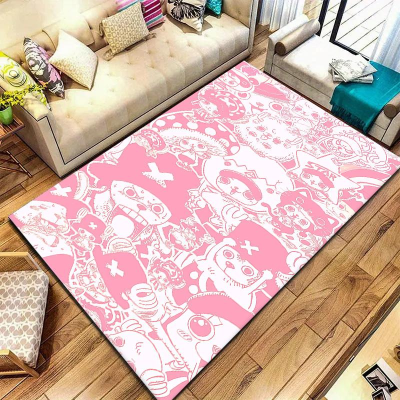One Piece Tony Tony Chopper Carpet Rug For Living Room Bedroom Home Sofa Decoration,kids Play Nonslip Floor Mat