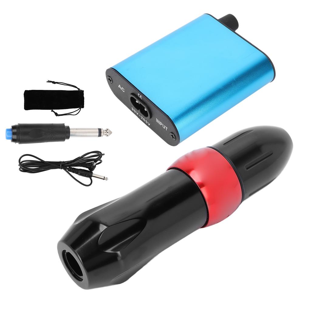 Tattoo Pen Set Professional Complete Wireless Foot Pedal Power Supply Tattoo Machine for Beginners