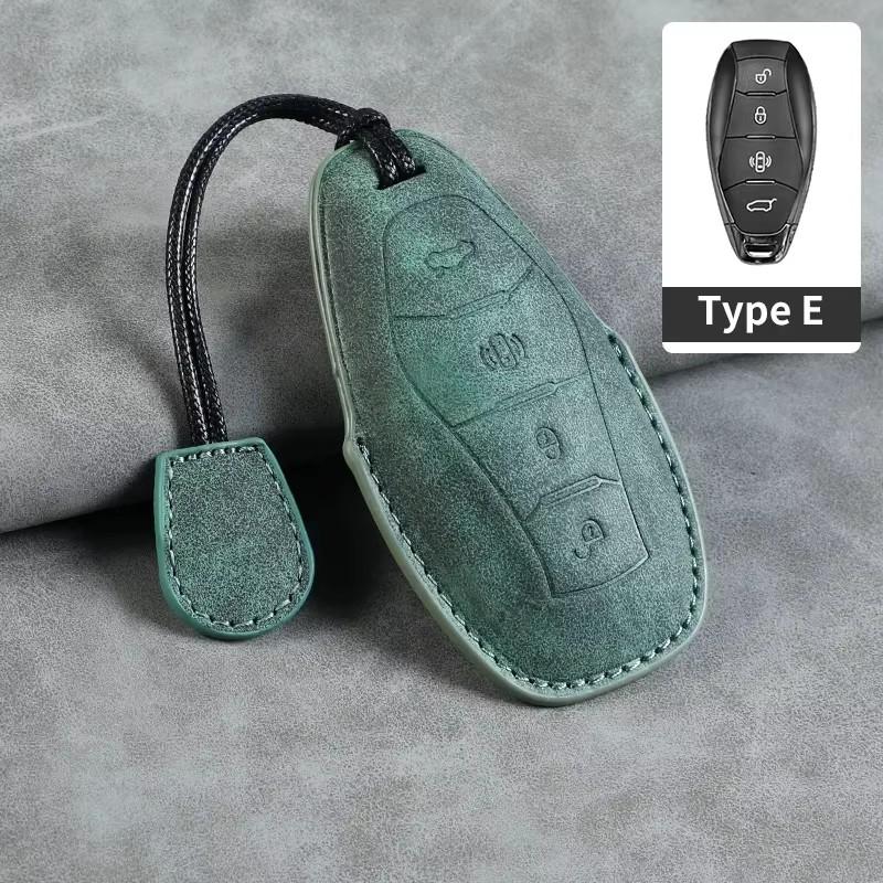Leather Car Metal Key Case Cover For Suzuki Swift Kizashi Vitara SX4 Baleno Ignis Ciaz S-cross Ertiga Key Chain Accessories