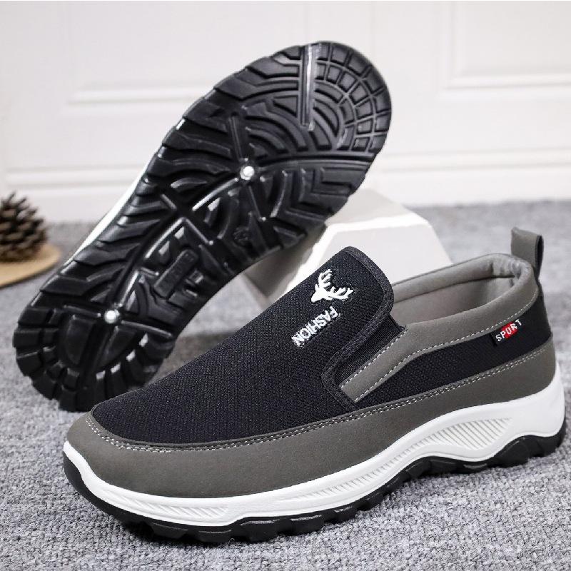 Men's Shoes Autumn Cloth Shoes Low-top Men's Cloth Shoes Soft Sole