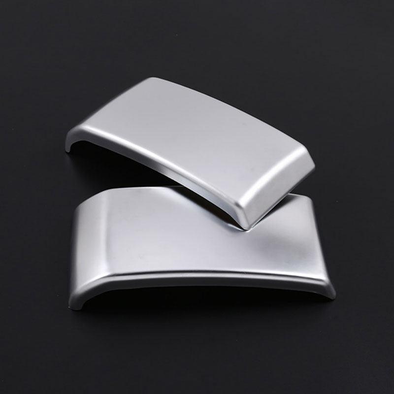 

Car Front / Rear Bumper Decoration Trim For Mercedes Benz G Wagon G Class W463 G350 G400 G500 G55 G65 - Rear Silver