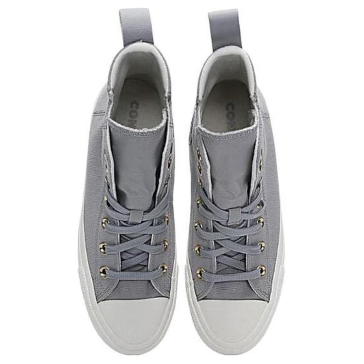 Converse Chuck Taylor All Star Pohodlné Sportovní Protiskluzové Lehké Vysoké Skate Boty Unisex Tenisky Šedé A08236C