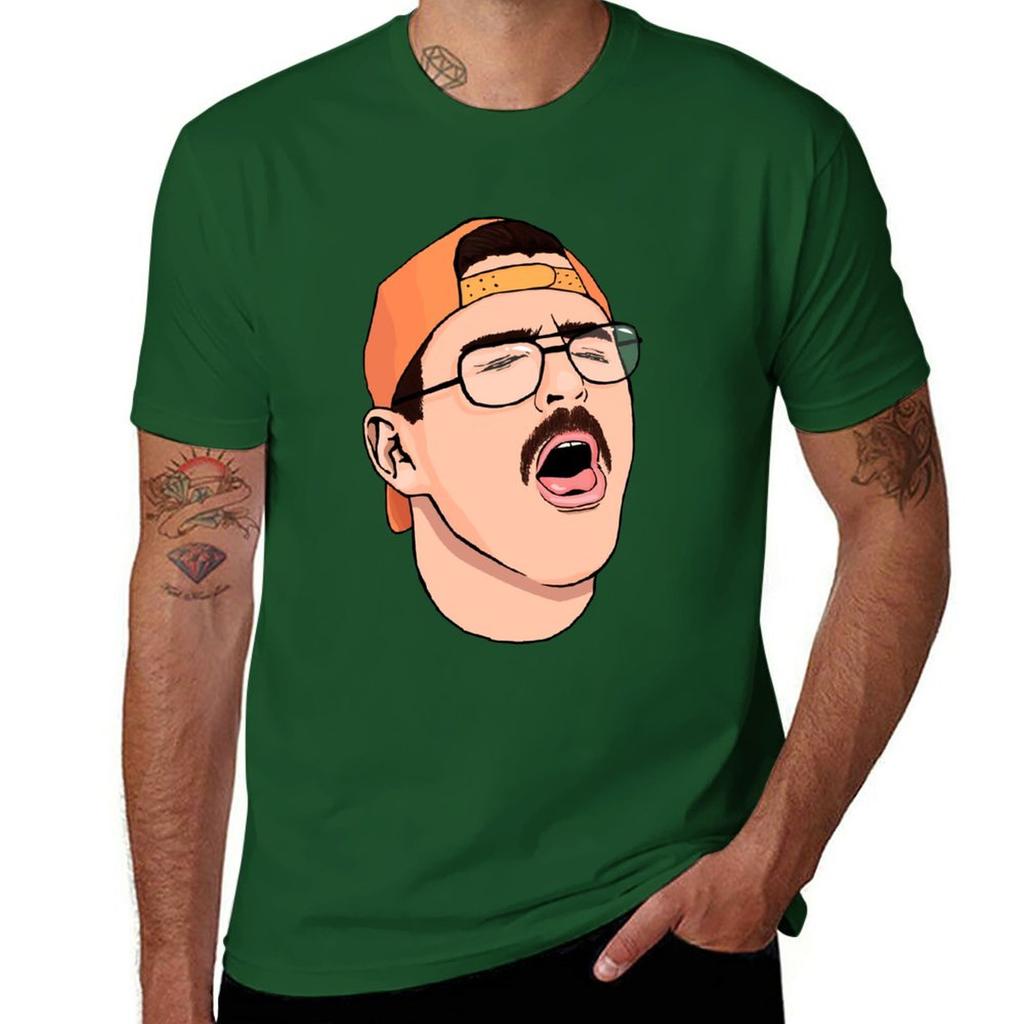 Julien Coughing TShirt Blanks Quickdrying T Shirts Men