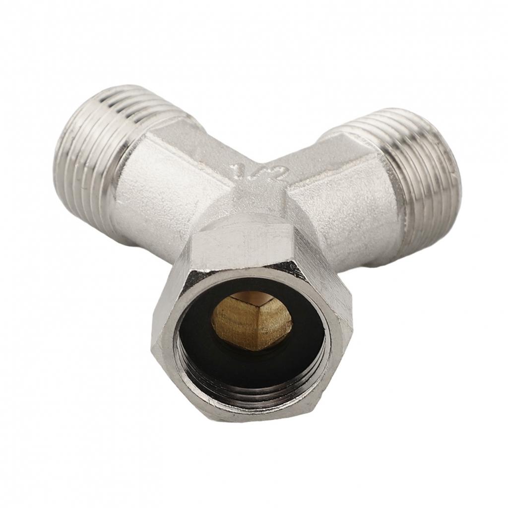 Kupfer Geschirrspüler Waschmaschine Wasserhahn Y Doppelverteiler für Warmwasserzufuhr