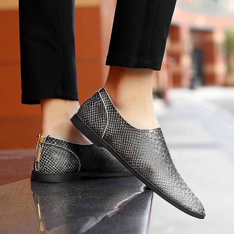 Mode Italienische Schuhe Echtes Leder Herren Slipper Designer Slip-On Schuhe Herren Outdoor Hohe Qualität Luxusmarke Weiche Slipper Schuhe