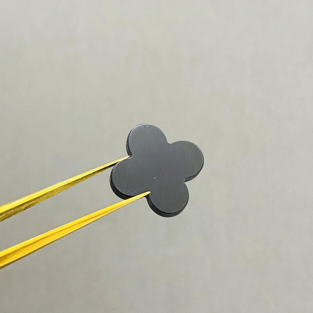 CNC S925 Silver & 18K Gold Four-Leaf Clover Five-Flower Bracelet Necklace, Non-Fading.