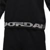 Jordan MVP Letter Pattern Fleece Crewneck Sweatshirt Men Sweatshirt Black FV7437-010