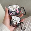Case For Airpods Pro 2 4 Pro3 3 1 Pro2 Earphone Cases Cover Skeleton Flower Cool
