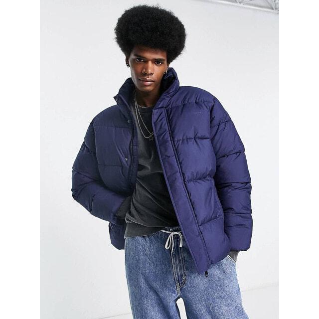 

Темно-синяя пуховая куртка Carhartt WIP doville