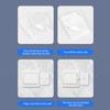 Smart Switch Kabelloser Lichtregler mit Fernbedienung, keine Verkabelung erforderlich, universeller, einfach zu installierender Lichtschalter-Tastendrücker
