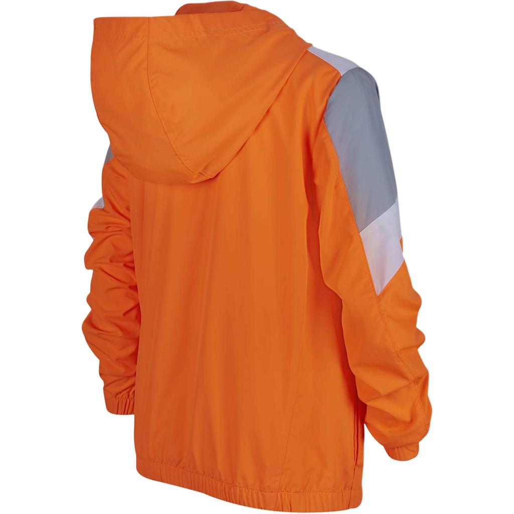 Nike Jacket Logo Letter Splicing Casual Kids Jackets Orange DR1886-803