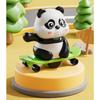 3pcs Manual Wind Up Panda Figurine with Sport Theme Design for Children Playtimes Sensory Development Activity Toy