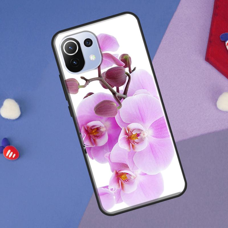 Orchid Flowers Colorful Cover For Xiaomi 14 Ultra 13 11T 12T 13T 14T Pro POCO X6 X7 Pro X3 X5 F3 F5 F6 M6 Pro Case