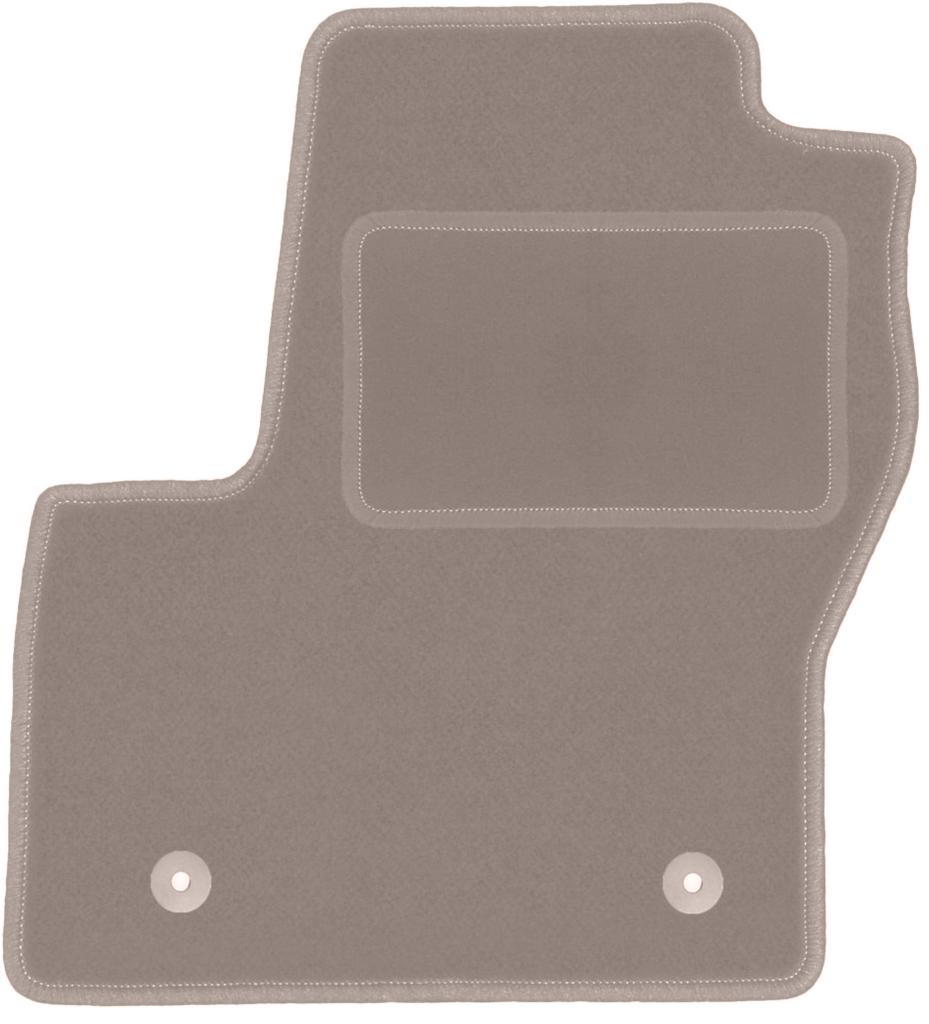 Beige driver's mat for: Ford Tourneo Connect kombivan (2013-2017)