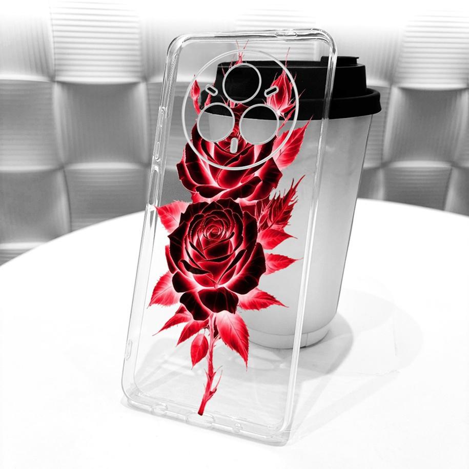 For Realme 14 Pro Plus Case RMX5051 New Stylish Flower Soft Silicone Protective Cover For Realme 14 Pro 5G RMX5056 14Pro+ Fundas