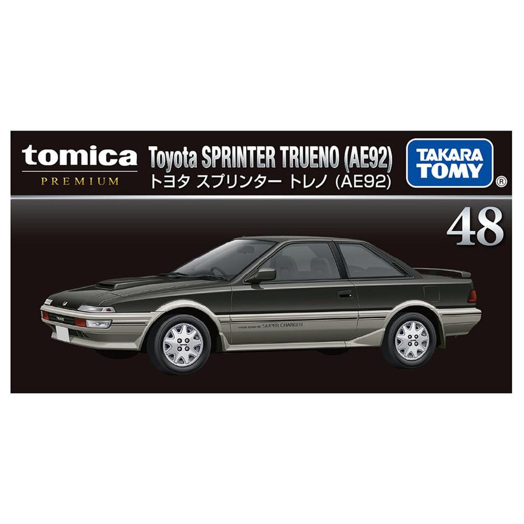Takara Tomy Tomica Premium 48 Toyota Sprinter Trueno Miniature Car Toy for Ages 6 and Up (AE92)