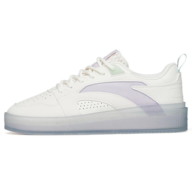 (WMNS) ANTA x Care Bears Skateboarding Series Sneakers  Love-A-Lot White Purple  Women s 122228040-2 EU 36