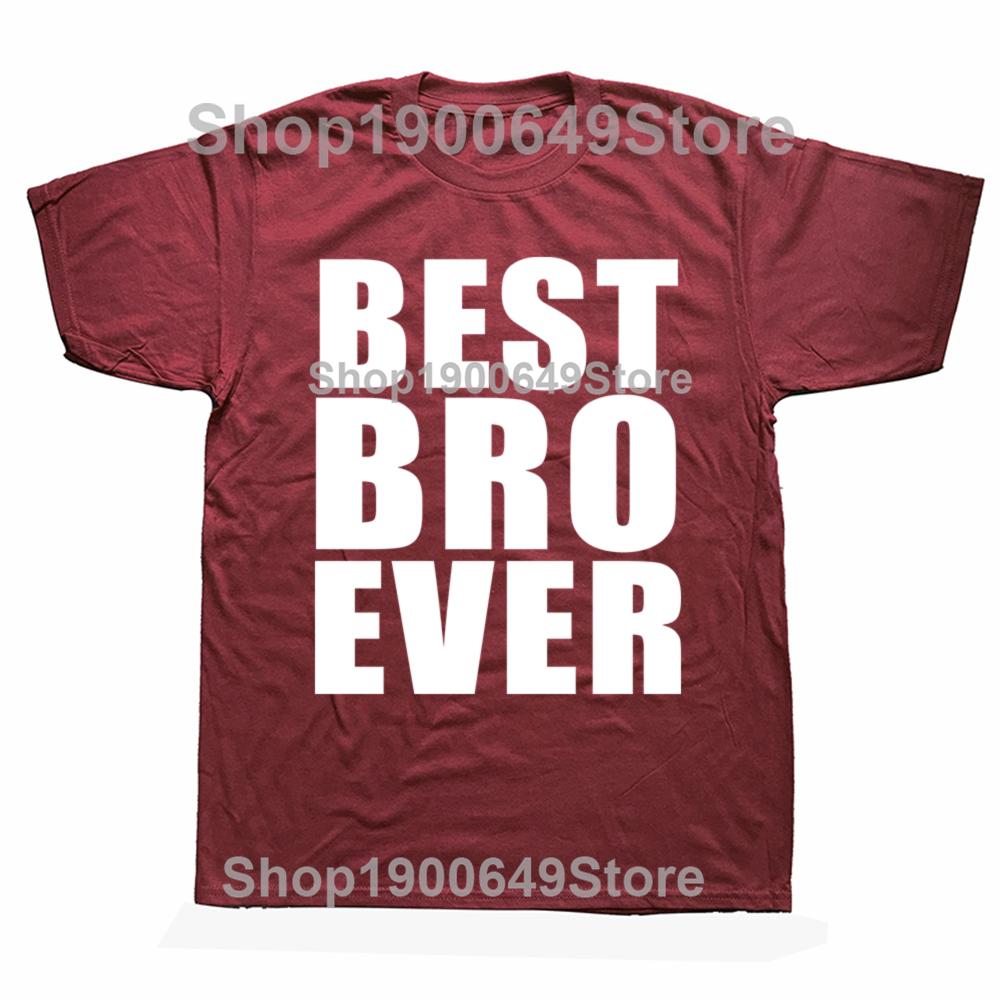 En İyi Kardeş Kardeş Yeni Tişört Tişört Hediye Hediye Komik Harika Tişört Tişört Unisex Daha Fazla Boyut ve Renk