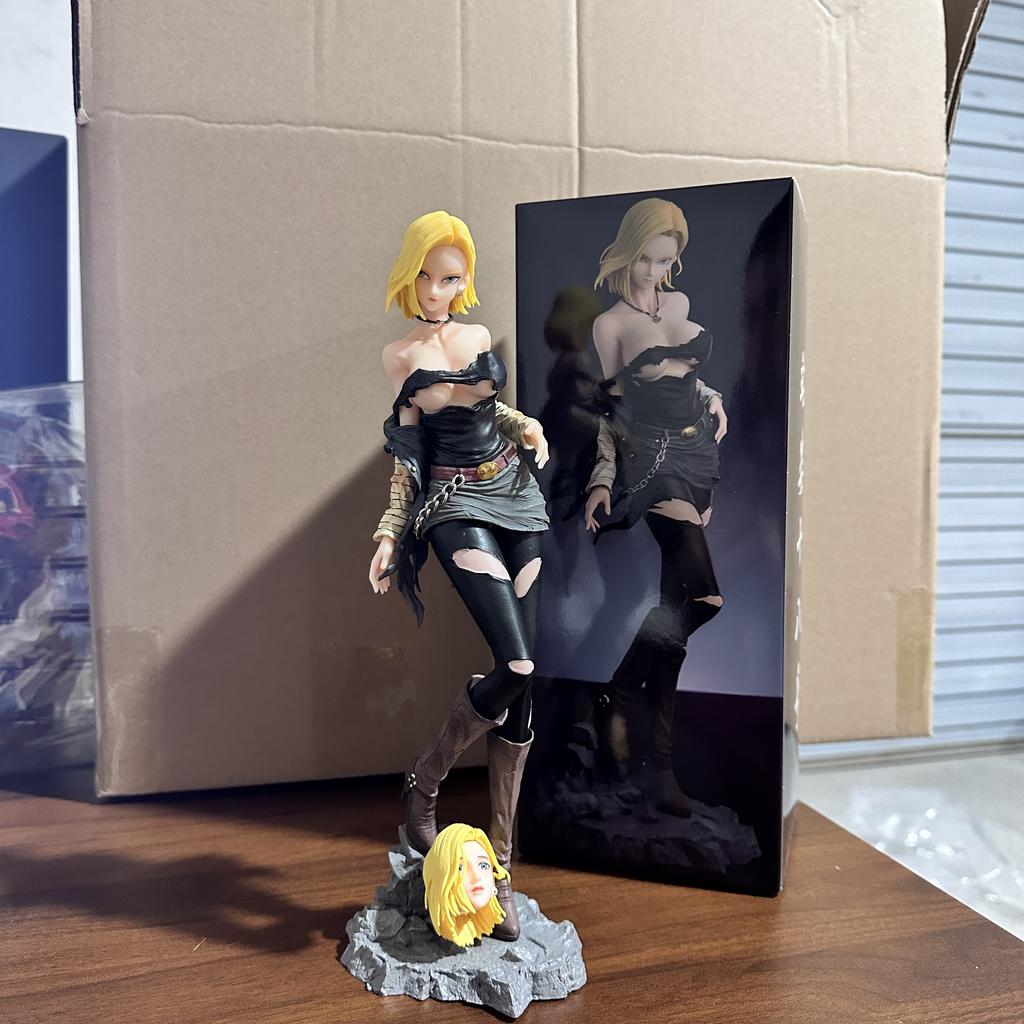 2025 New 30cm Anime Dragon Ball Z Figures Android 18 Figure Doll Action Pvc Collection Hero Belief X Hunter Fan Decor Gifts Toys