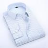 Men's White Long Sleeve Business Shirt - Spring/Autumn Formal Korean Style
