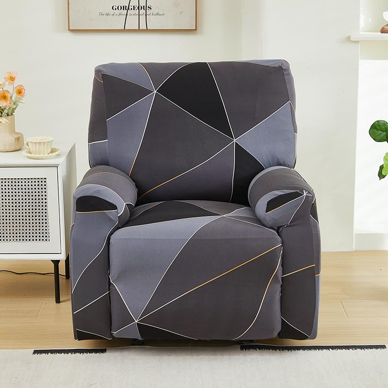 Stretch Recliner Cover 4Pieces/Set Chair Slipcovers Non Slip Slipcover Recliner Furniture Protector For Living Room
