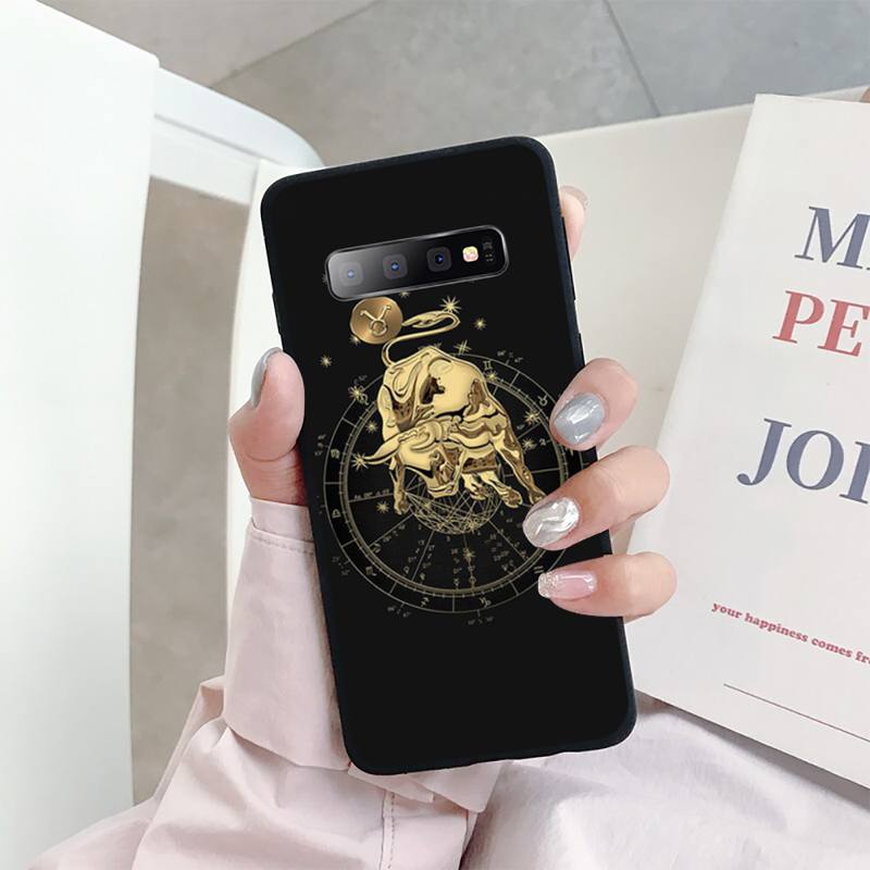 Zodiac Signs Art Design Phone Case For Samsung Galaxy A S Note 10 12 20 32 40 50 51 52 70 71 72 21 Fe S Ultra Plus