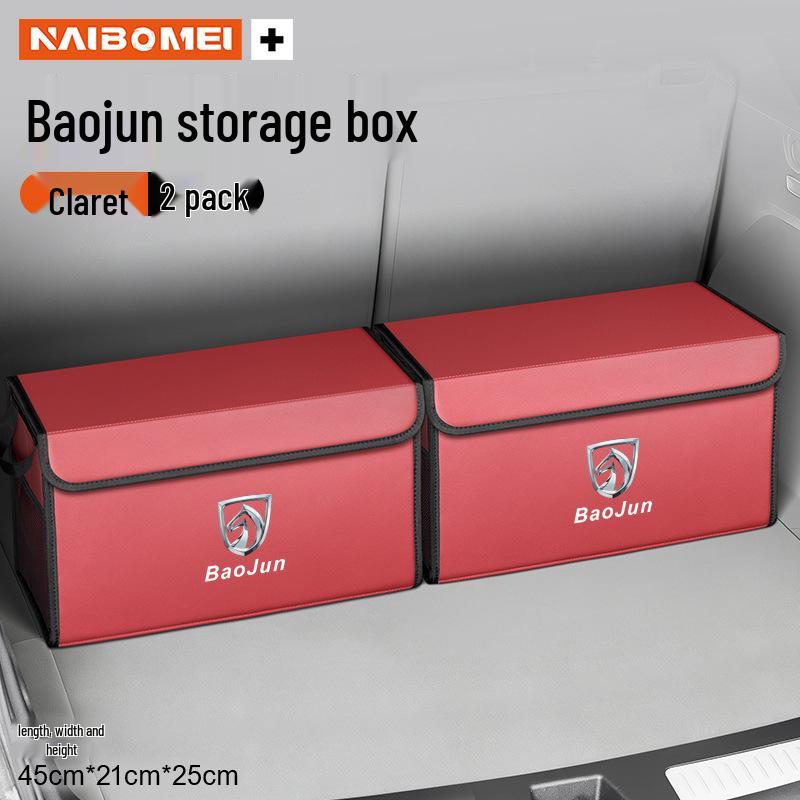 Compatible Car Trunk Organizer for Baojun 560, 730, 510, 310, KiWi, RC3.