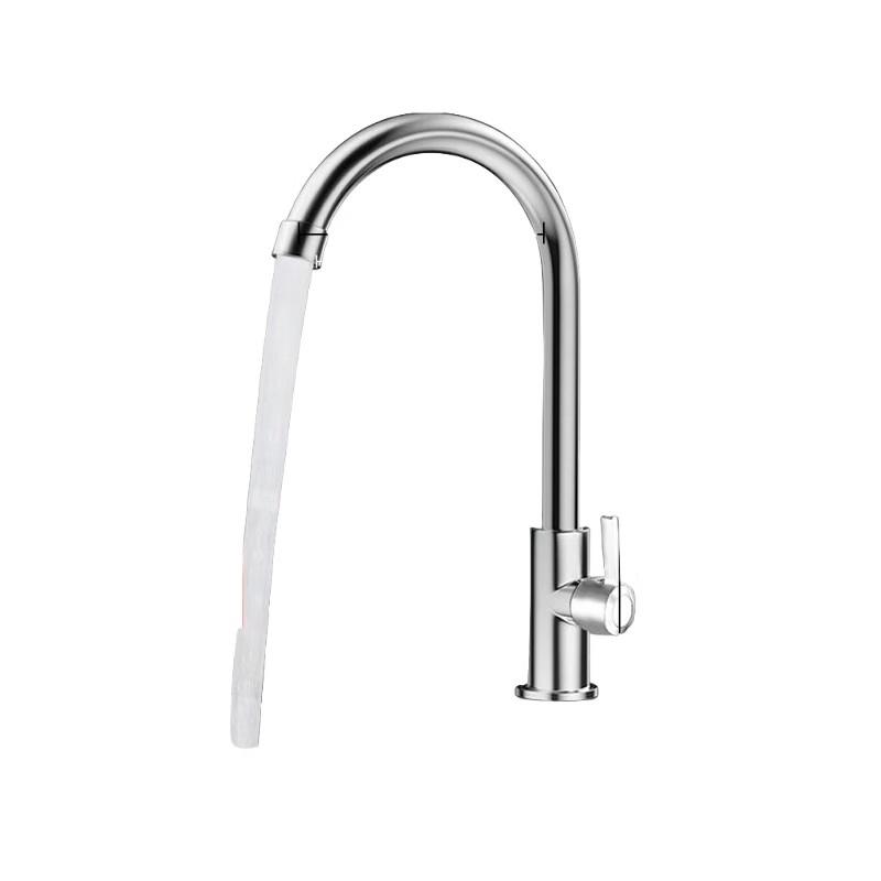 

Stainless Steel Single Cold Kitchen Faucet