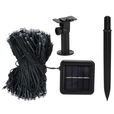 Guirlande Lumineuse Solaire Étanche 22M 200LED avec 8 Modes d'Éclairage pour Intérieur/Extérieur22M 200LED Lumière