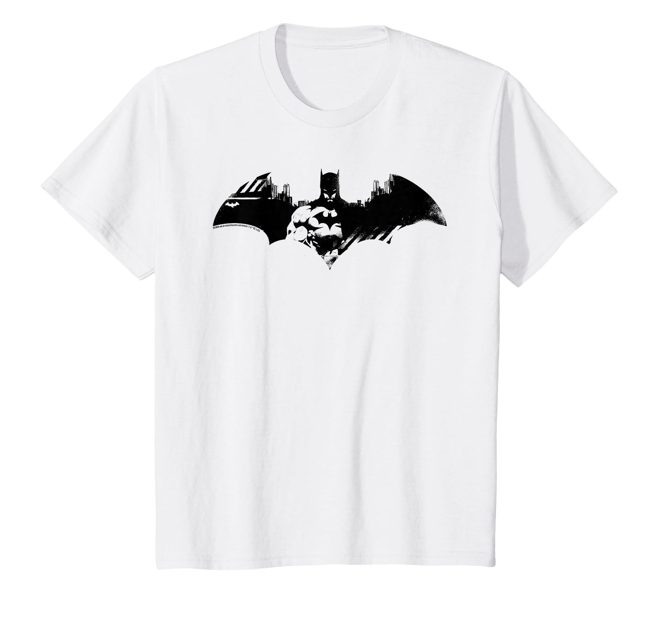 

Детская футболка с символом Бэтмена, Готэм-сити синий