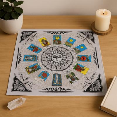 Tarot Altar Cloth Reading Mat Tree of Life