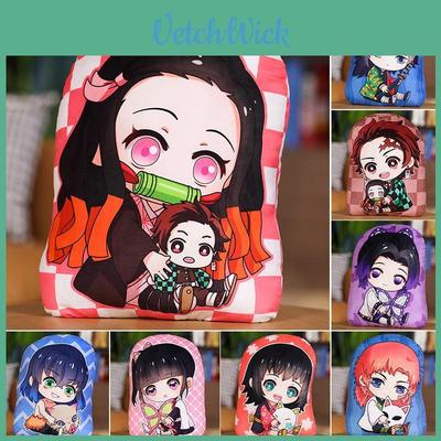 Anime Demon Slayer Kimetsu No Yaiba Plüschkissen Anhänger Stofftier Perfekt für Sammlung und Dekoration